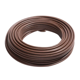 Cable de linea flexible MARRON