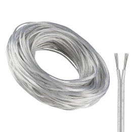 CABLE PARALELO 2X0.50  TRANSPARENTE