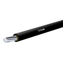 CABLE ALUMINIO 1X25MM 1KV