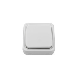 CONMUTADOR SUPERFICIE BLANCO 10A KRANG