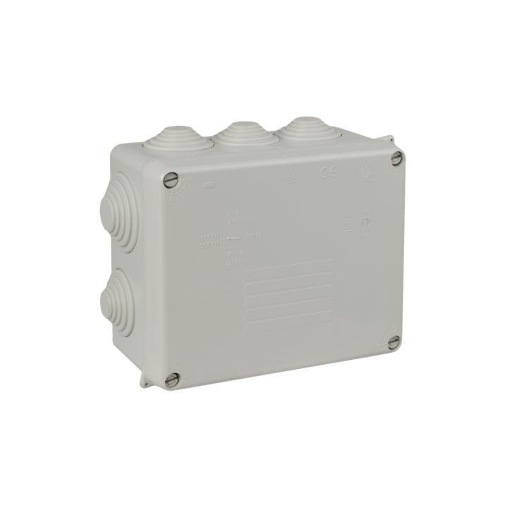 CAJA SUPERFICIE ESTANCA 160X135X70 CON CONOS