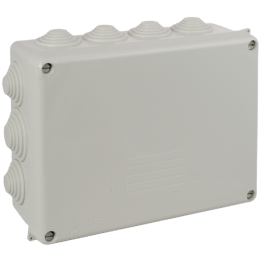 CAJA SUPERFICIE  ESTANCA 220X170X80 CON CONOS
